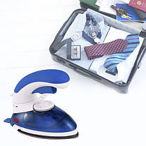 Відпарювач для одягу з різних тканин Mini Steam Iron HT-558B, парова щітка, RQ-905 Парогенератор вертикальний, фото 4