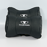 Подушка-підголівник з маркою авто Daewoo, фото 2