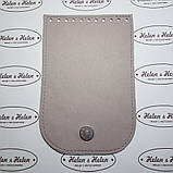 Клапан для міні сумочки 12*18. "Фея". Колір Слонова кістка, фото 2