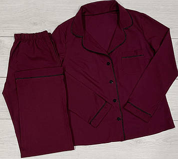 Комплект піжами для дому та сну ТМ Exclusive: сорочка та штани Фіолет