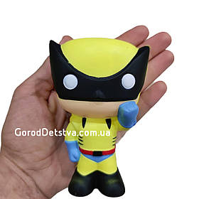 Сквиш Росомаха супергерой Wolverine Marvel Comics Squishy іграшка-антистрес Росомаха