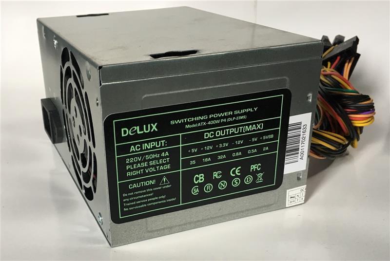 Блок живлення Delux DLP-23MSS 400Вт 8см Fan bulk