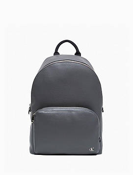 Чоловічий рюкзак CALVIN KLEIN Pebble Campus Backpack ОРИГІНАЛ сірий