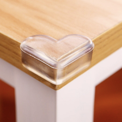 Накладки на кути меблів Серце 3D Lovyno Силіконова 4 шт.