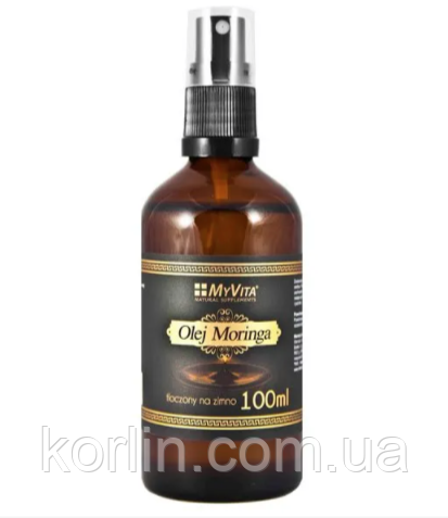 Олія Насіння Морингі Вища Якість Спрей Для Волосся і Кожі Moringa Oil 100 мл MyVita Польща Доставка з ЄС