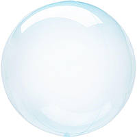 Кулька Bubble (бабл) Anagram 18"-22"(48-55 см) Прозора блакитна