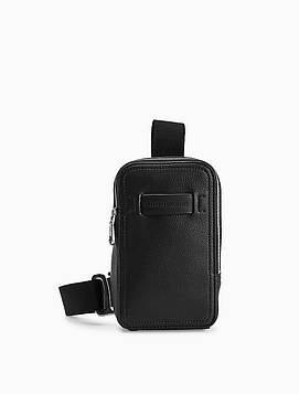 Чоловіча сумка CALVIN KLEIN Micro Pebble Logo Phone Tag Crossbody Bag ОРИГІНАЛ чорна