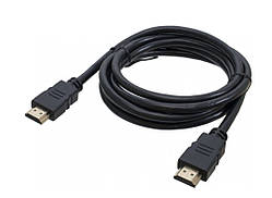Відеокабель дріт Patron HDMI HDMI v2.0 19 Pin 1.8 м Black (PN-HDMI-2.0-18)