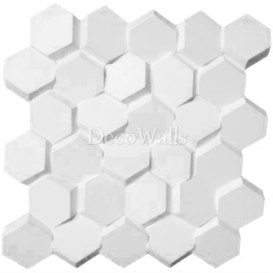 Гіпсові 3D-панель Улей DecoWallsTM, фото 1