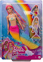 Кукла Барби русалка Дримтопия цветная игра Barbie Dreamtopia Rainbow Magic Mermaid Doll