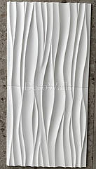 Гіпсові 3д панелі Шовк 2 DecoWallsTM