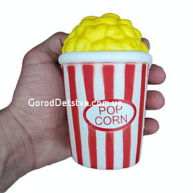 Сквиш попкорн склянку попкорну Squishy PopCorn Іграшка-антистрес