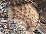 Крісло-гойдалка підвісна "кокон" із ротанга плетені меблі, фото 7