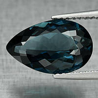 Топаз London Blue 3.83 ct   12.8 x 8.0 x 5.1 mm.