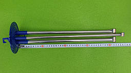 Фланець-колба Ø125мм / 5 отворів (три трубки з НЕРЖАВІЙКИ) під 2 сухих тени до бойлерів "ARISTON"