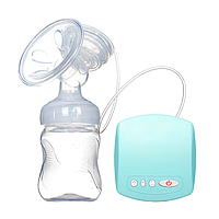 Электрический молокоотсос BREAST PUMP + массажная насадка в ПОДАРОК!