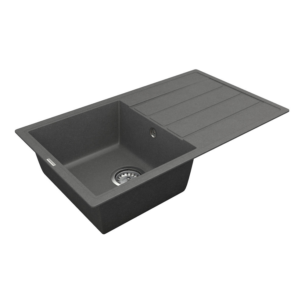 Мийка кварцова VANKOR Easy EMP 02.76 Gray сифон автомат