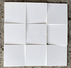 Гіпсові 3D-панель Квадрати DecoWallsTM
