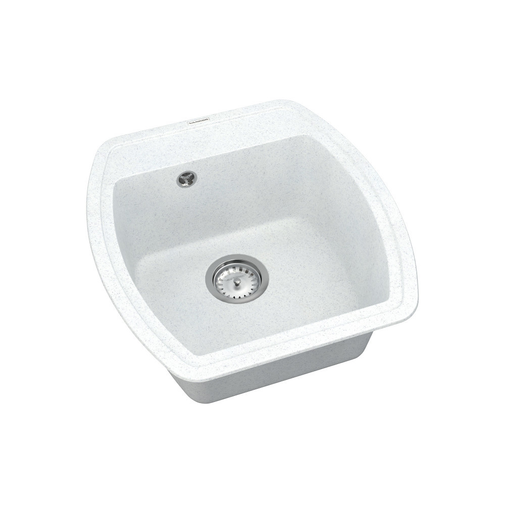 Мийка кварцова VANKOR Norton NMP 01.48 White stone, фото 1