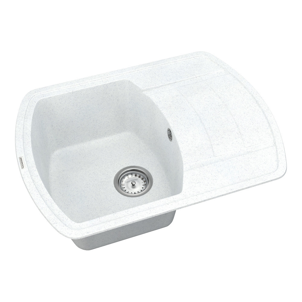 Мийка кварцова VANKOR Norton NMP 02.67 White stone, фото 1