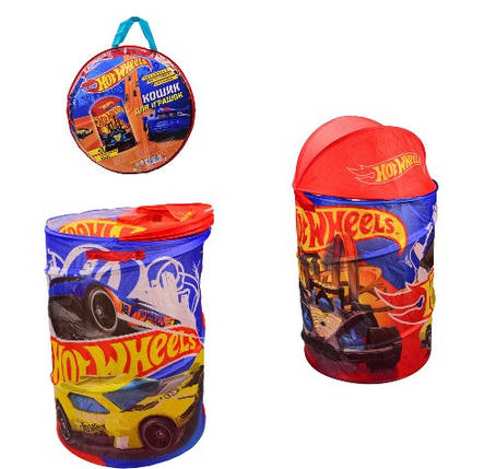 KMD-3516 Кошик для іграшок Hot Wheels, в сумці– 49*49*3 см, розмір іграшки– 43*43*60 см, фото 1