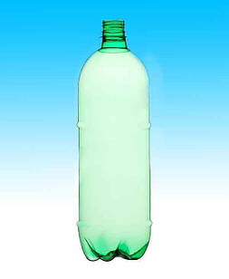 ПЕТ Пляшка кругла газ 1.5 л. Ø 28 мм.