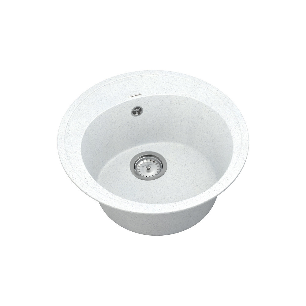 Мийка кварцова VANKOR Sity SMR 01.50 White stone, фото 1