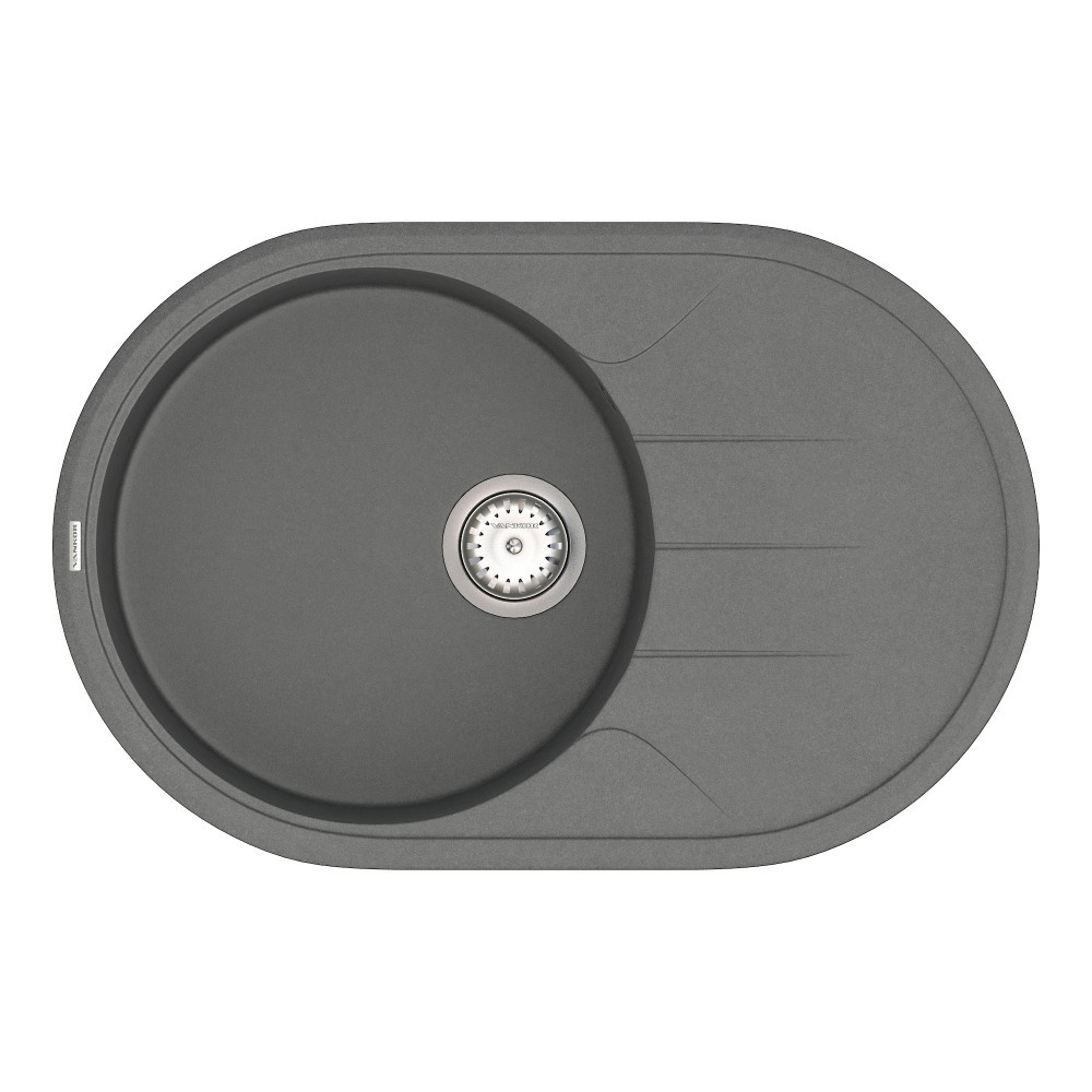 Мийка кварцова VANKOR Sity SMO 02.78 Gray сифон автомат