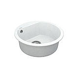 Мийка кварцова VANKOR Tera TMR 01.50 White stone сифон автомат, фото 4