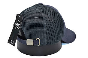 Бейсболка сітка Art cap New York Yankees 56-61 см темно-сіра (0919-537), фото 3
