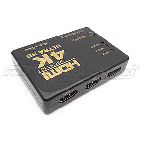 HDMI Switch 3x1 v1.4 з пультом, фото 2