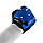 Велорукавички PowerPlay 5451 Синьо-білі XS, фото 3