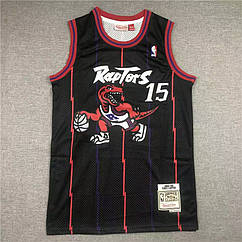 Чорна майка Картер Carter No15 команда Toronto Raptors NBA