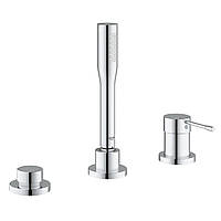 Кран встраиваемый в борт ванны на три отверстия GROHE Essence 19976001 хром латунь 82893