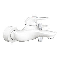 Cмеситель для ванны однорукояточный с коротким изливом GROHE Eurostyle 33591LS3 белый латунь 111161