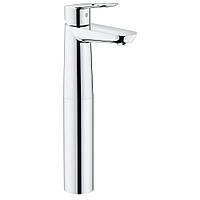 Кран для умывальника с высоким изливом GROHE BauLoop 23764000 хром латунь 111415