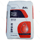 Монокалійфосфат 25кг (0:52:34) NovaPeak