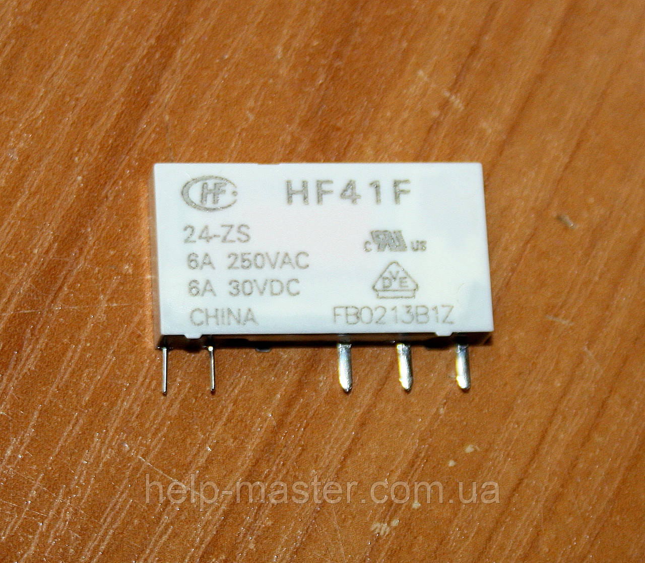 Реле HF41F/24-ZS (24VDC), фото 1