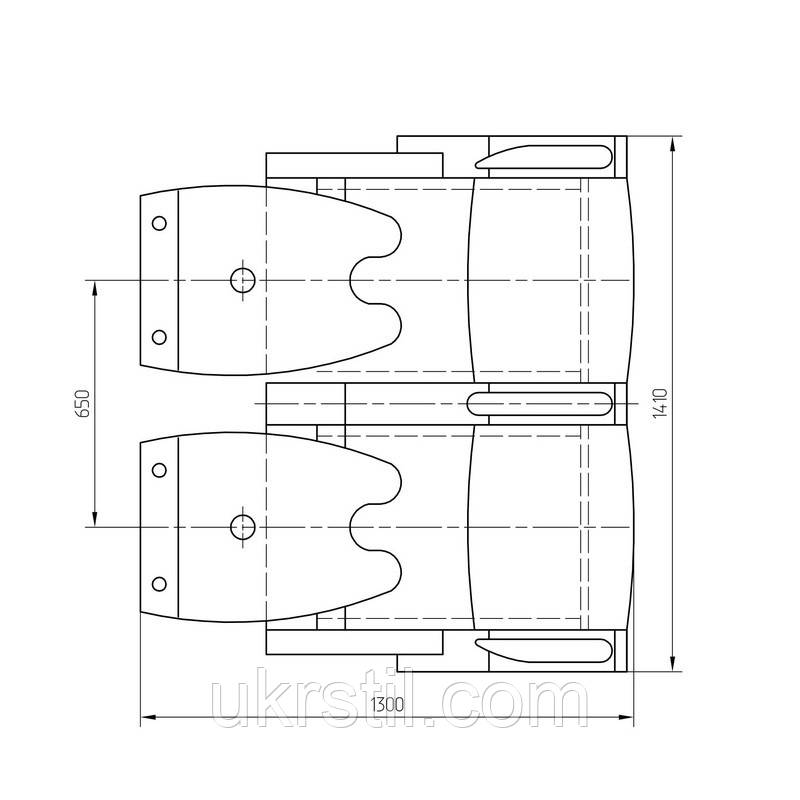 Парикмахерская мойка 1012-2 - фото 4 - id-p1437989383