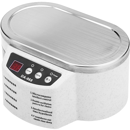 Стерилизатор ультразвуковой Ultrasonic Cleaner DADI DA-968 на 30 и 50 Вт и 500 мл, фото 1