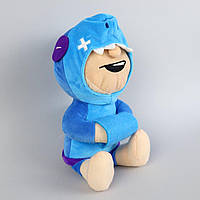 М'яка іграшка Леон Акула герой Brawl Stars 26 см