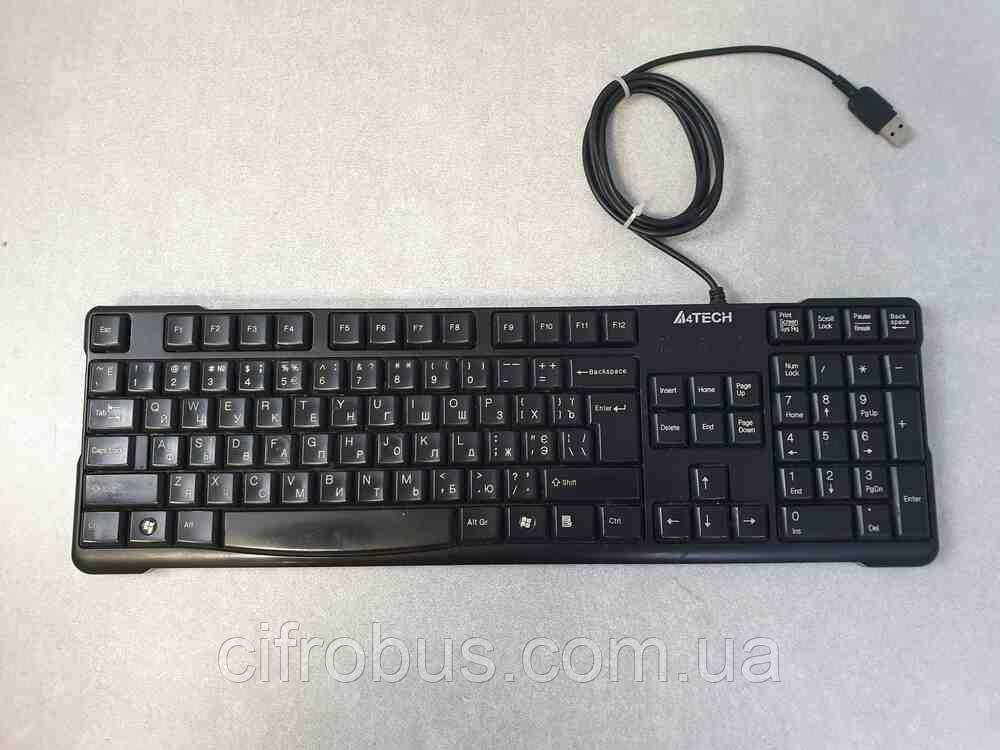 Комплект клавіатура з мишею Б/У A4Tech 3100N