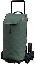 Сумка-тележка Gimi Tris зеленая на 52л