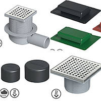 Новинки в асортименті трапів, лотків і покрівельних воронок.