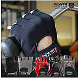 Перчатки для фітнесу PowerSystem PRO GRIP EVO PS-250E BLACK розмір XL, фото 5