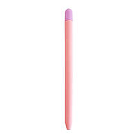 Чехол TPU Goojodoq Matt 2 Golor для стилуса Apple Pencil 2 Pink/Violet