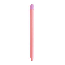 Чохол TPU Goojodoq Matt 2 Golor для стилуса Apple Pencil 2 Pink/Violet