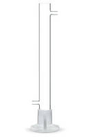 Вугільна колонна скляна 500 мм 40 мм Склоприлад