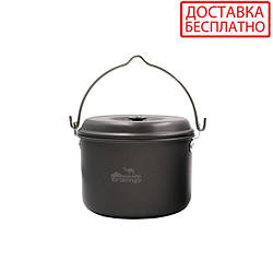 Анодований котел з кришкою Tramp 5 л TRC-040