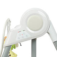 Дитячий стілець для годування El Camino ME 1087 SWAN White Білий | Стільчик-гойдалка, шезлонг, фото 6